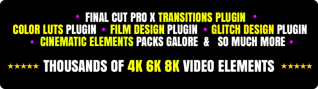 CINEPUNCH I FCPX Plugins & Effects Suite for Video Editing & Motion Graphics - 7